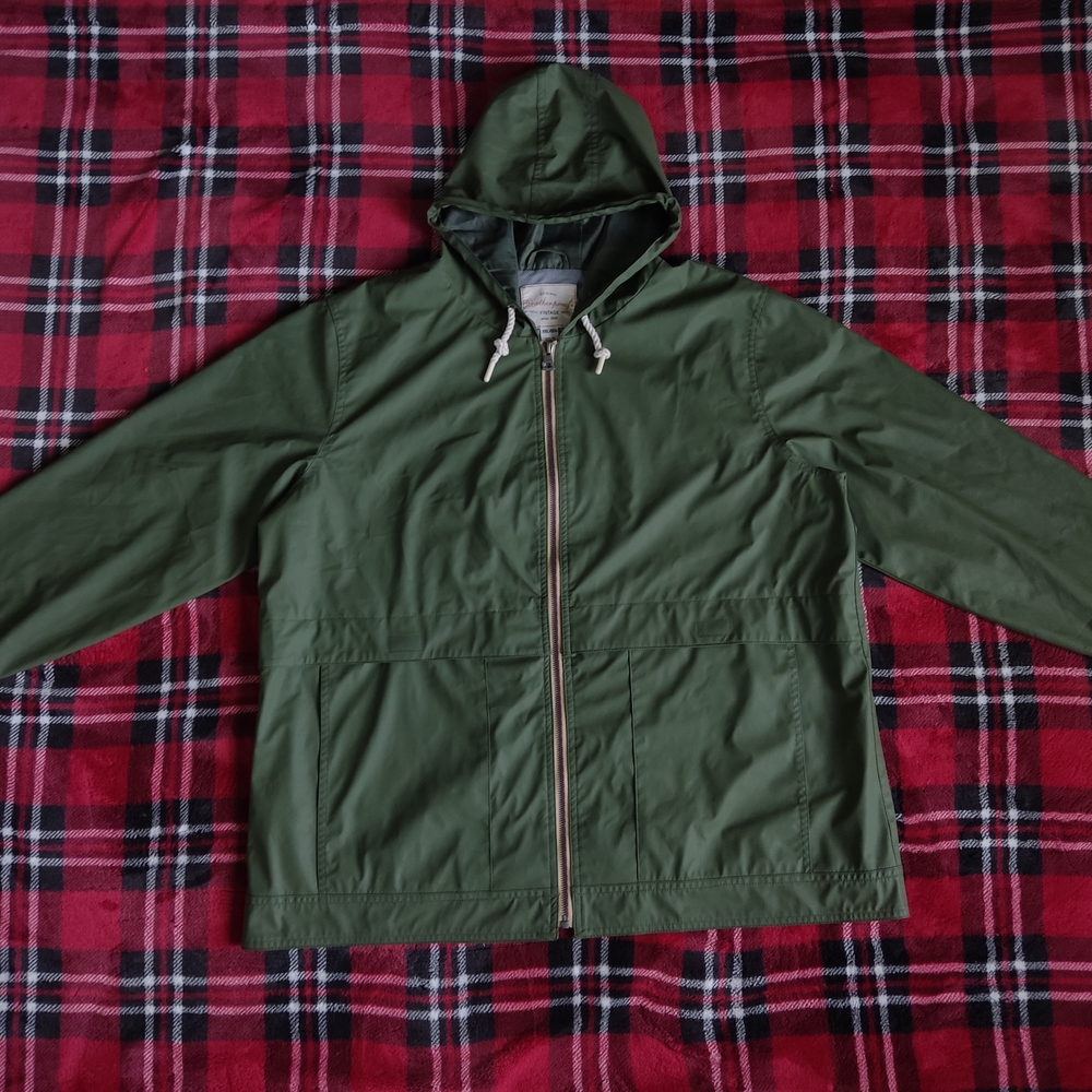 Green Hooded Jacket